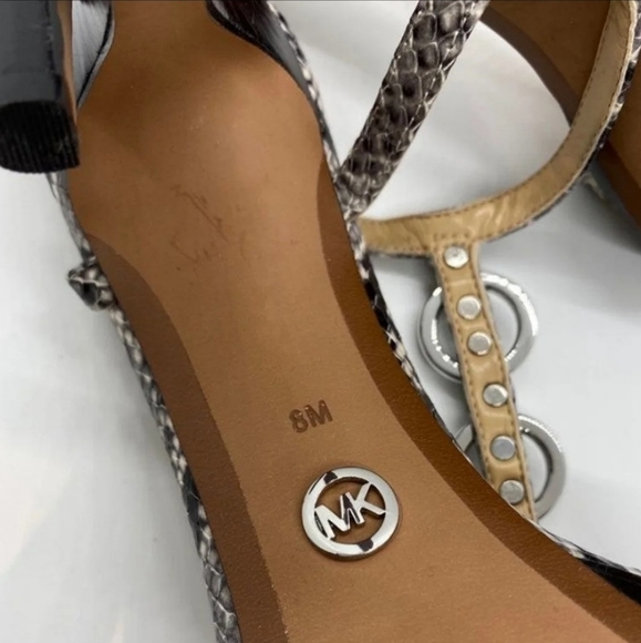 Michael Kors Snake Print Heels - Picture 11 of 12